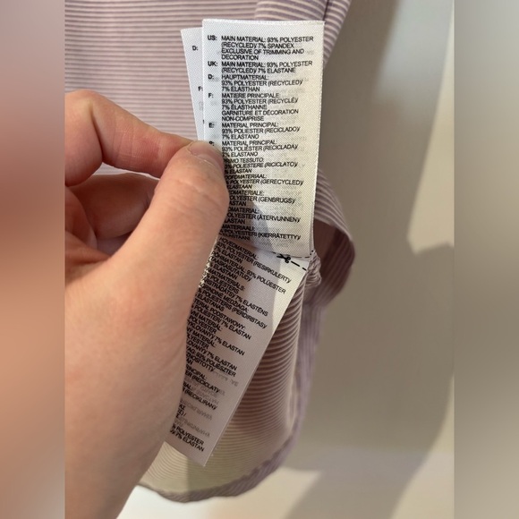 🎉4/30$🎉 Adidas Purple Fitted Polo Shirt Short Sleeve PTP 18💜 - Picture 4 of 5